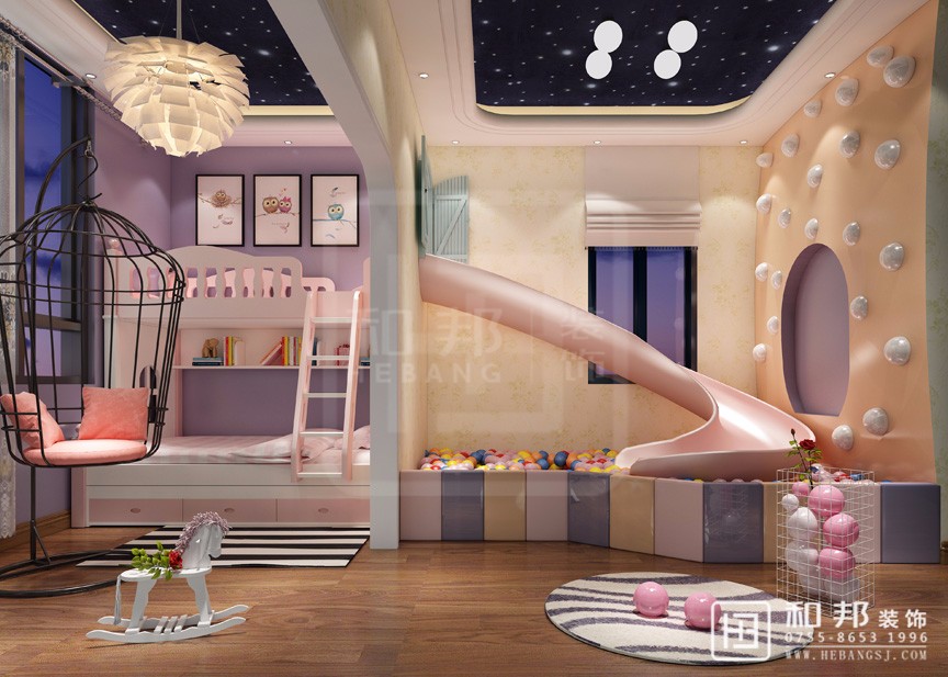 別墅里的兒童房如何打造才最舒適！