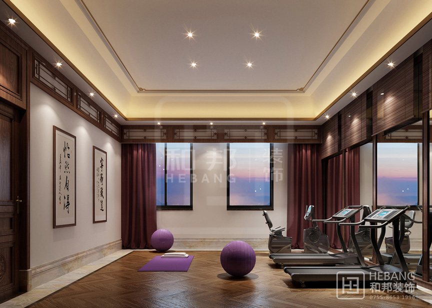 別墅里的健身房如何設(shè)計以及設(shè)備如何處理？